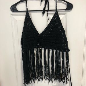 Handmade Crochet Festival Top